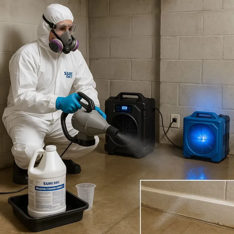 Sanitization and Odor Removal process in Augusta, WI
