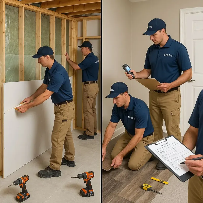 Repairs and Reconstruction process in Augusta, WI